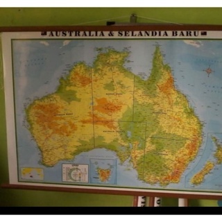 

Peta Bingkai Benua Australia Besar