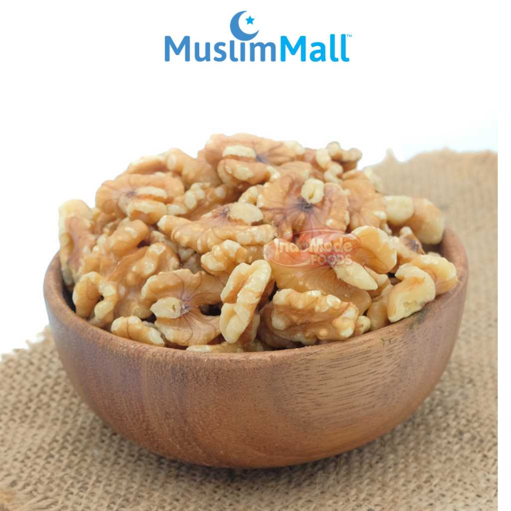 

Kacang Walnut Organic Original Impor Cemilan Kacang-Kacangan Sehat Kaya Nutrisi - IndoMode Food