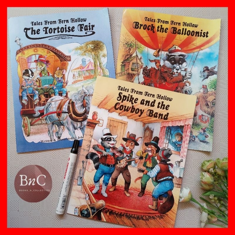 buku cerita Tales from Fern Hollow by John Patience [ preloved, ori ]