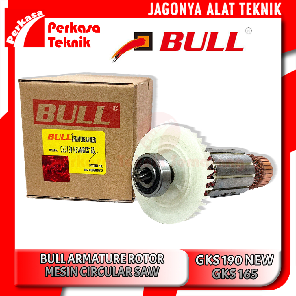 BULL GKS190NEW GKS165 armatur rotor angkur angker Mesin Circular Saw Bosch GKS 190 NEW GKS 165