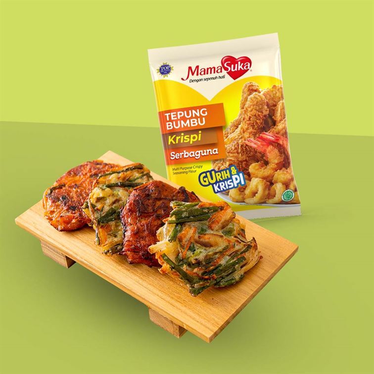 

Mama Suka Tepung Bumbu Krispi Serbaguna 210gr