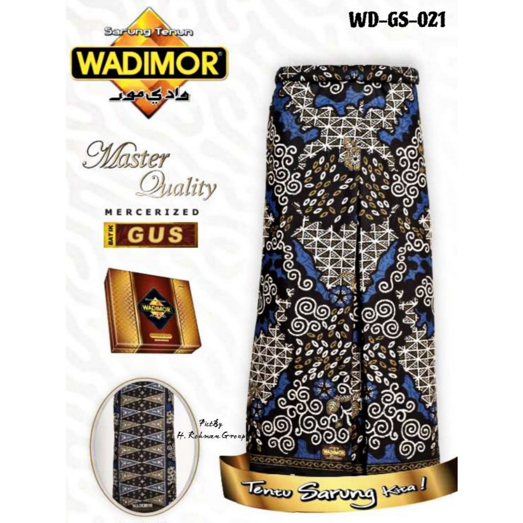 WADIMOR SARUNG BATIK GUS MASTER MOTIF KEKINIAN TERBARU