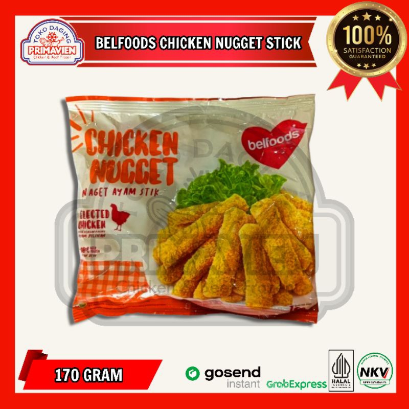 

Belfoods Chicken Nugget Stick (170gram)