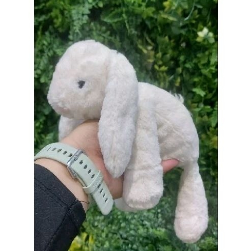 JellyCat Smudge Bunny White Small