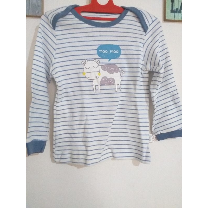 Kaos/Baju Anak,bayi Korea Agabang (Atasan saja) sisa export..original.size 100,P=39cm LD=27cm (3yrs)