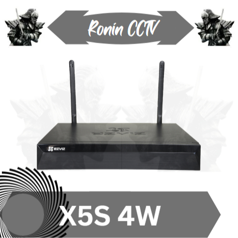 NVR 4-ch EZVIZ X5S 4W Wireless NVR with HDMI & VGA Outputs