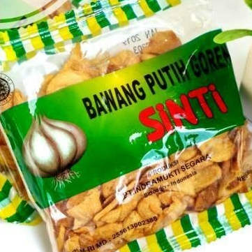 

2 PICIS TERMURAH BAWANG PUTIH GORENG SINTI 50 GRAM