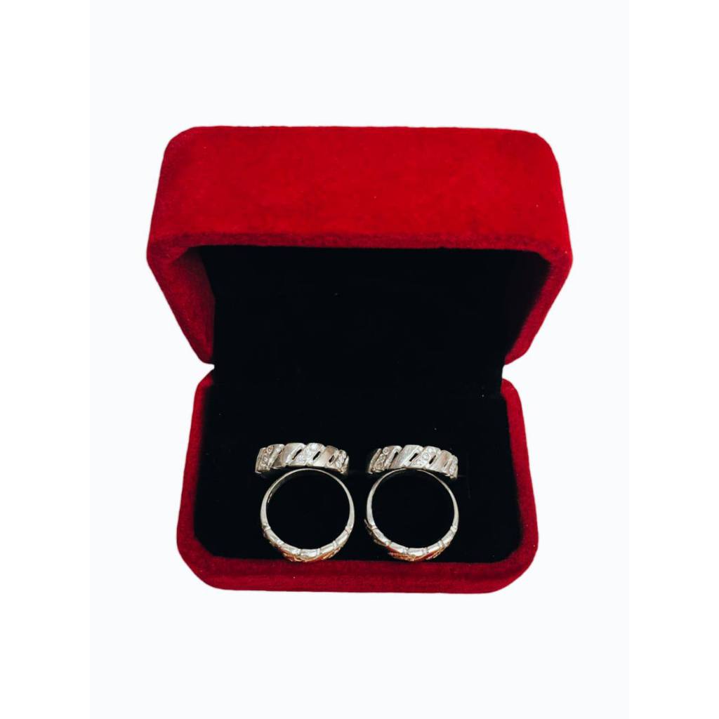 Cincin Rantai Perak Asli Silver 925 - Cincin Perak Wanita Anti Karat