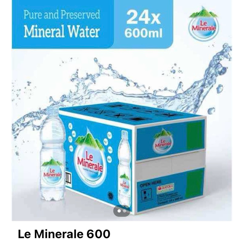 

Le Minerale 600ml