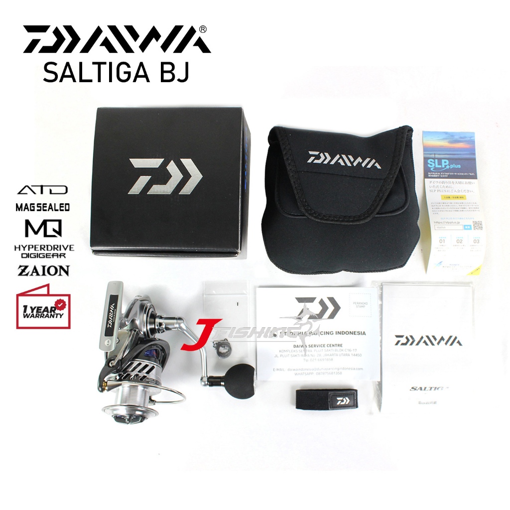 Reel DAIWA SALTIGA BJ 17 | 3500 4000 | Made in Japan | SaltWater | Garansi Resmi