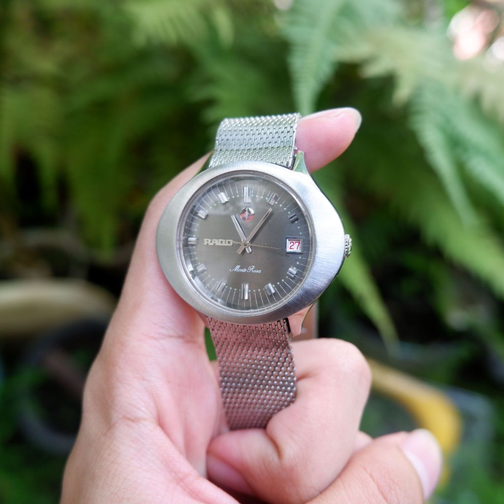 Vintage Rado Monte Rosa Oval Automatic Watch