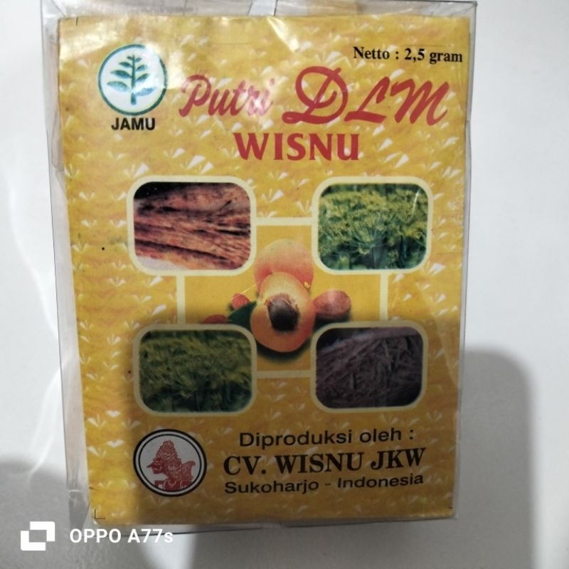 

jamu putri delima wisnu isi 10 sachet