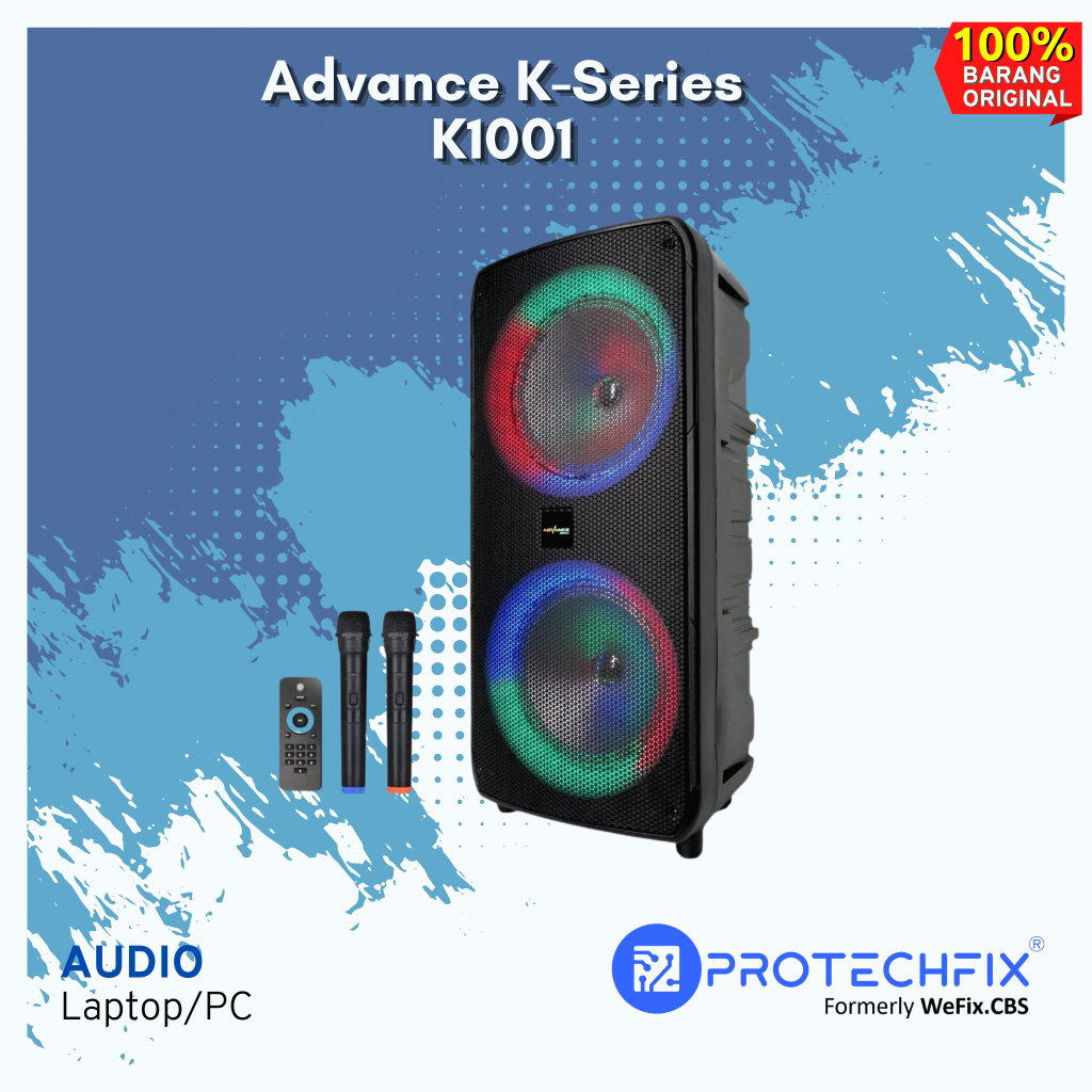 Speaker Advance K1001 Garansi Resmi 1 Tahun