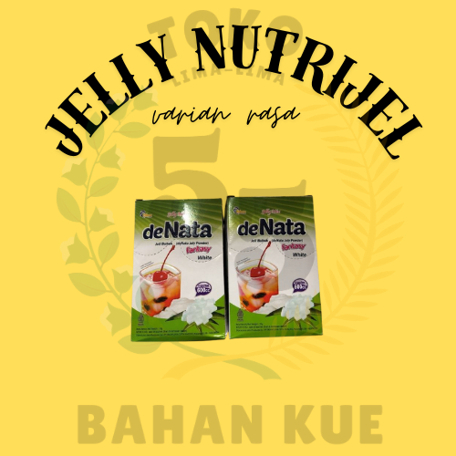 

Jelly Denata Rasa Kelapa Sachet, Agar atau Jelly Denata