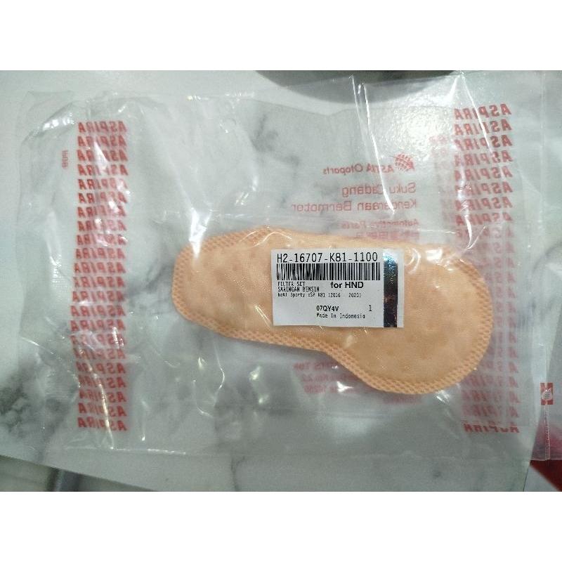 Saringan Filter Bensin Pampers ASPIRA K81 Beat Sporty Scoopy eSP Vario 125