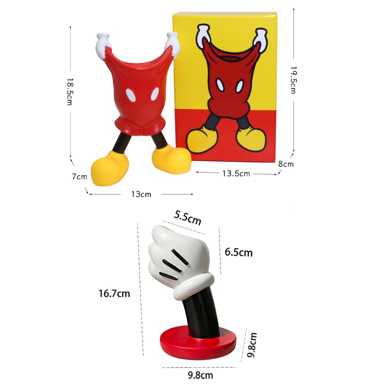 Lyn Mickey Lucu Plastik Serbaguna /Wadah Pulpen Mickey Lucu Plastik Serbaguna / Tempat Pensil Meja