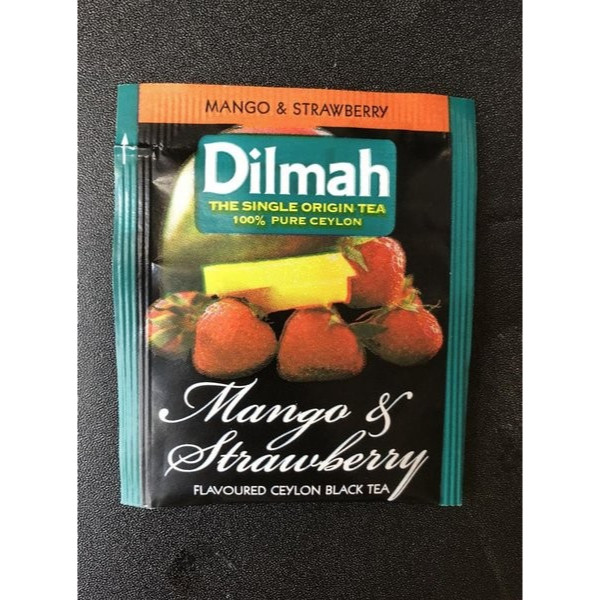 

Dilmah Mango Strawberry Ceylon Black Tea Teh Celup Stroberi Mangga Sct