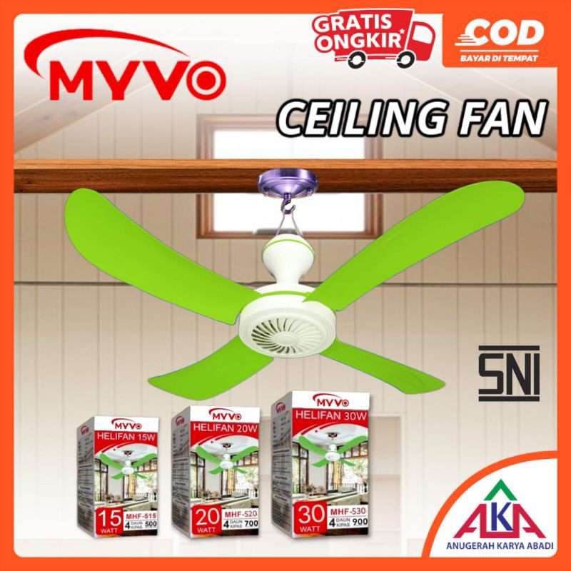 KIPAS ANGIN GANTUNG - KIPAS PLAFON - KIPAS BALING BALING 20 WATT / 30 WATT