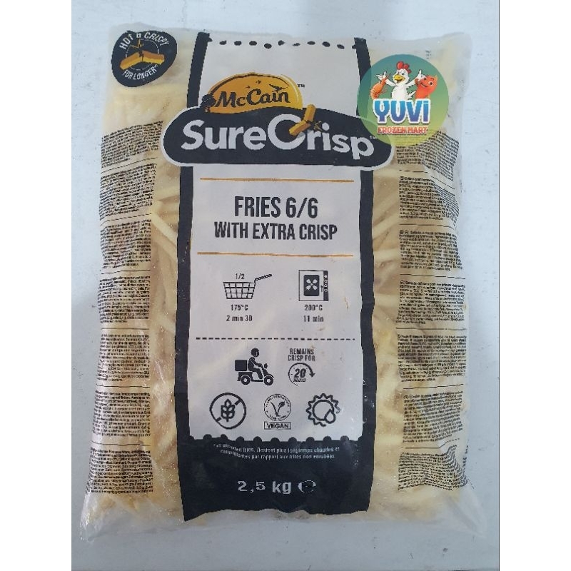 

Mc Cain Sure Crisp 2.5 KG