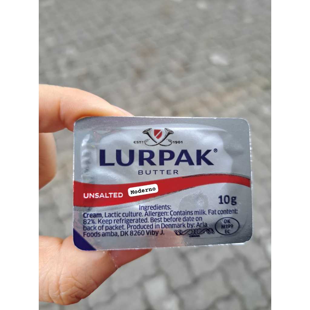 

Butter Lurpak unsalted 10gr