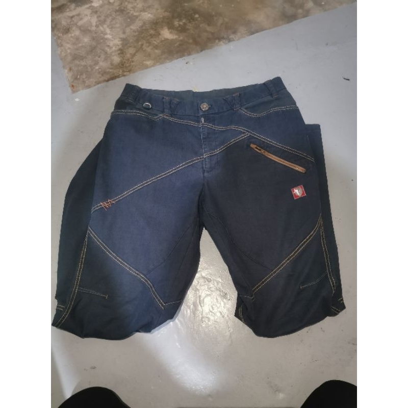 celana outdoor bahan jeans blackyak mulus