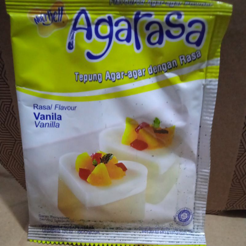 

agar rasa vanilla
