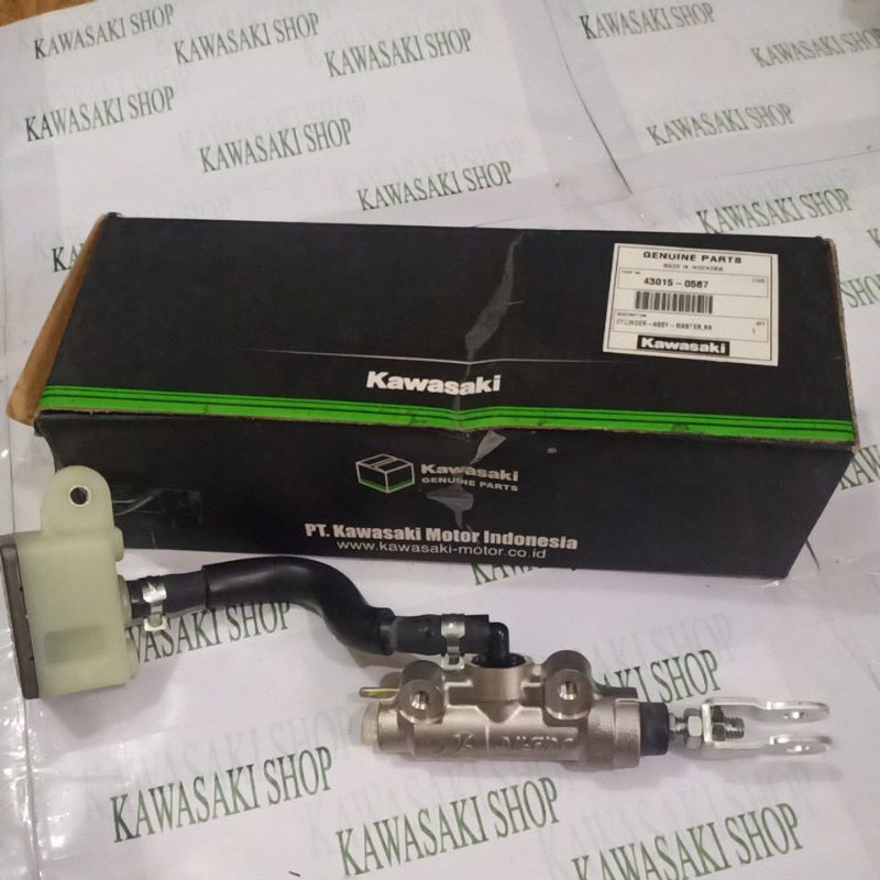 master rem set belakang klx 150 original kawasaki