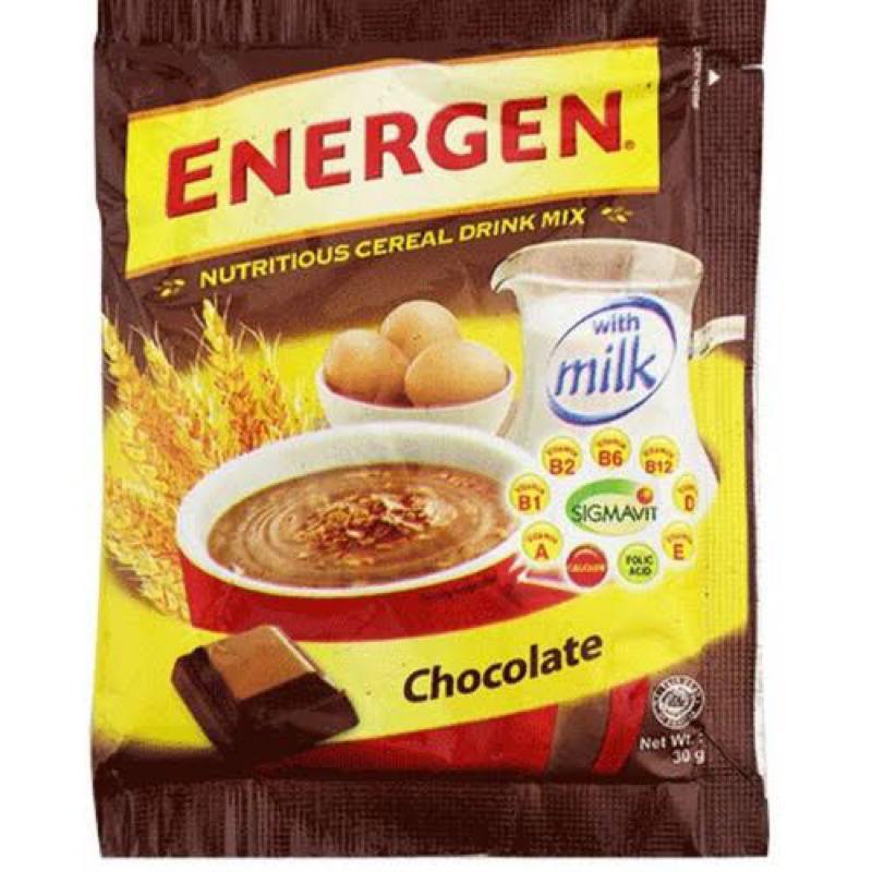 

energen rasa coklat minuman sereal coklat