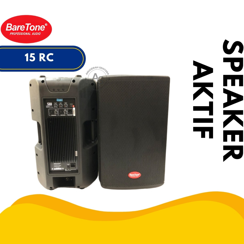 Speaker Aktif Baretone 15 RC Ukuran 15 Inch Original