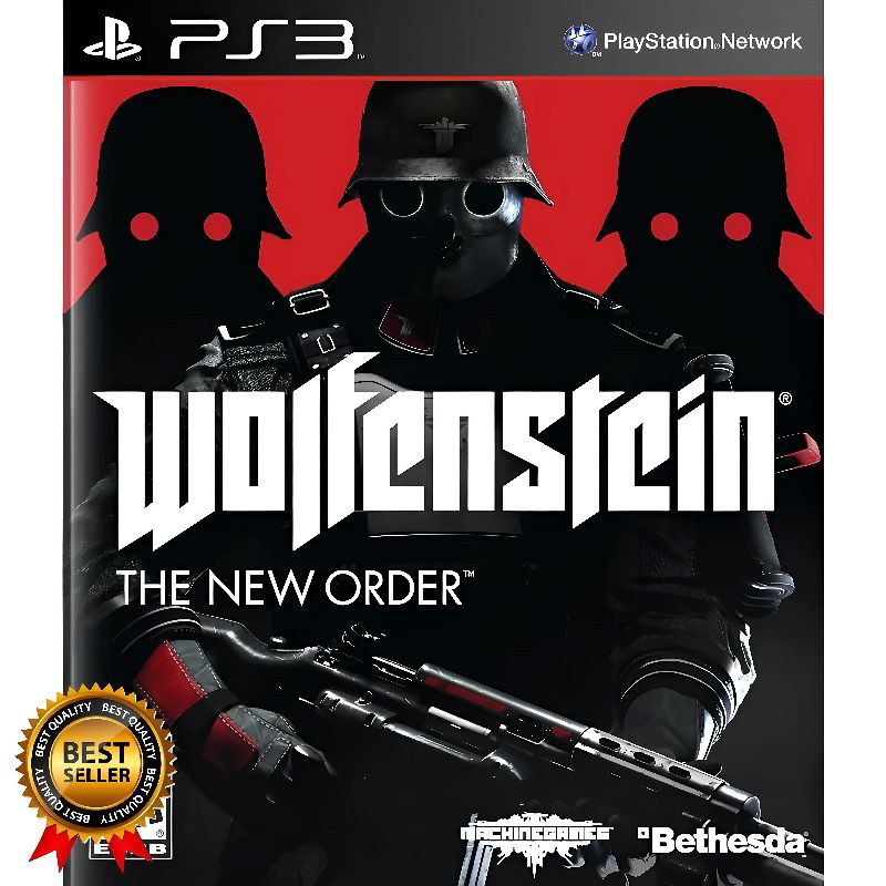 Kaset Game Flashdisk PS3 CFW OFW HEN Wolfenstein The New Order