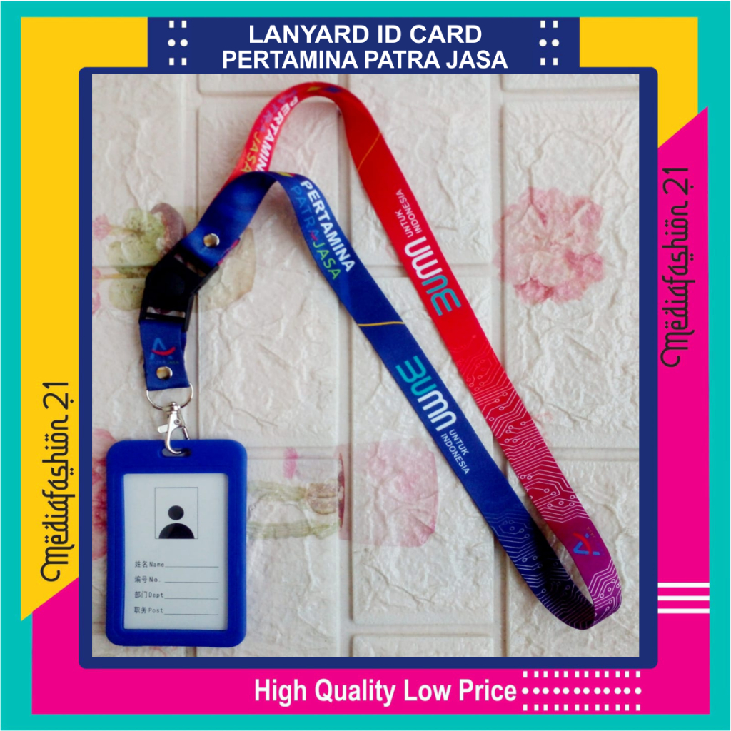 

Lanyard Tali Gantungan ID Card Pertamina Patra Jasa Free Strap Gantungan HP/Flashdisk