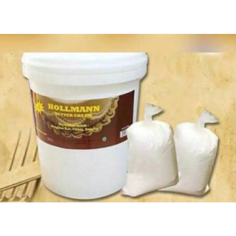 

Butter Cream Hollman 500gr Repack Siap Pakai