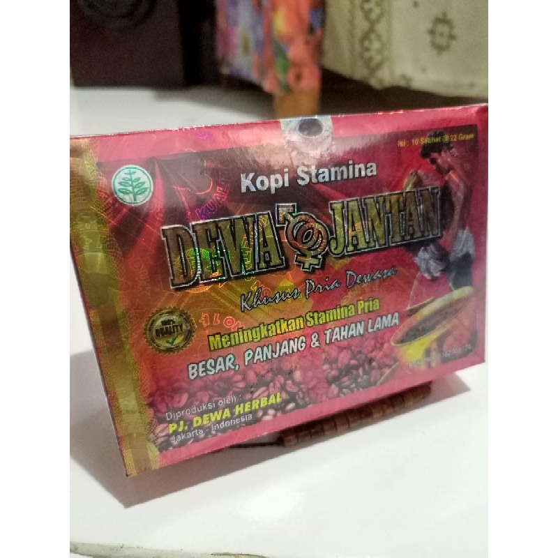 

kopi stamina Dewa jan isi 10 sachet