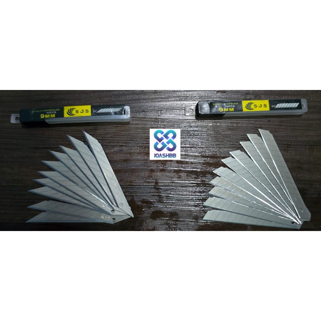 

[1 Tube] Isi Cutter Kecil Refill 10bh A100 9mm A100 / Pisau Cutter Blade Kater