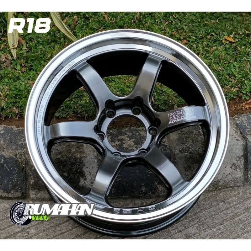 harga velg mobil racing R18 ADVAN RG D2 FLOW FORMING velg mobil ring 18 velg racing mobil import ter