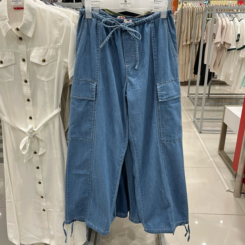 Scotch & Co jeans celana cargo panjang korean style banyak warna M-XL