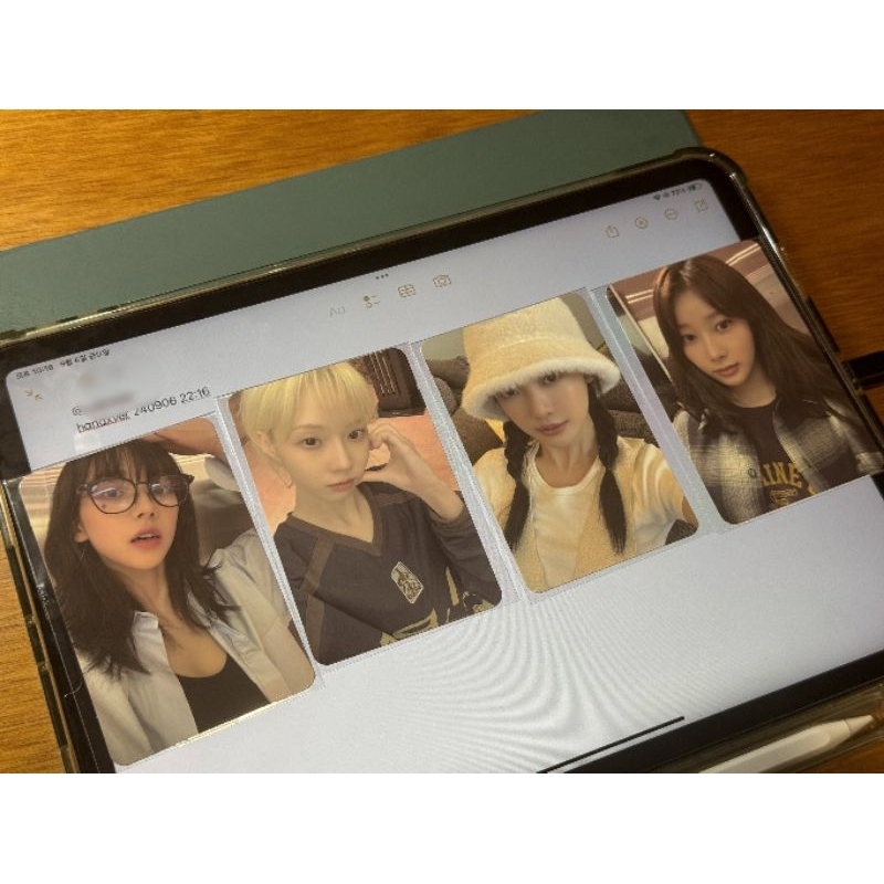 Photocard Aespa Armageddon Smstore Fansign