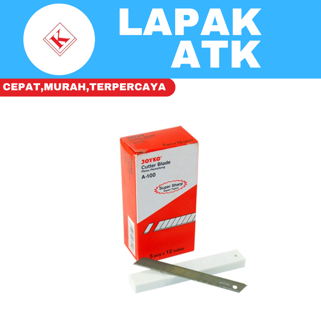 

TERMURAH Isi cutter kecil A 100 joyko (1TUBE) ++