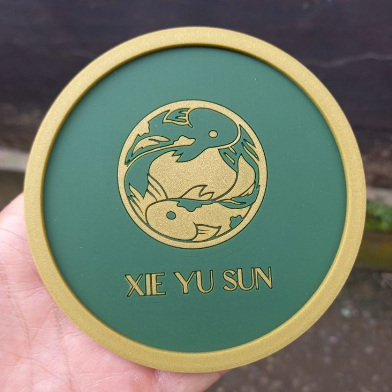 Rubber custom tatakan gelas
