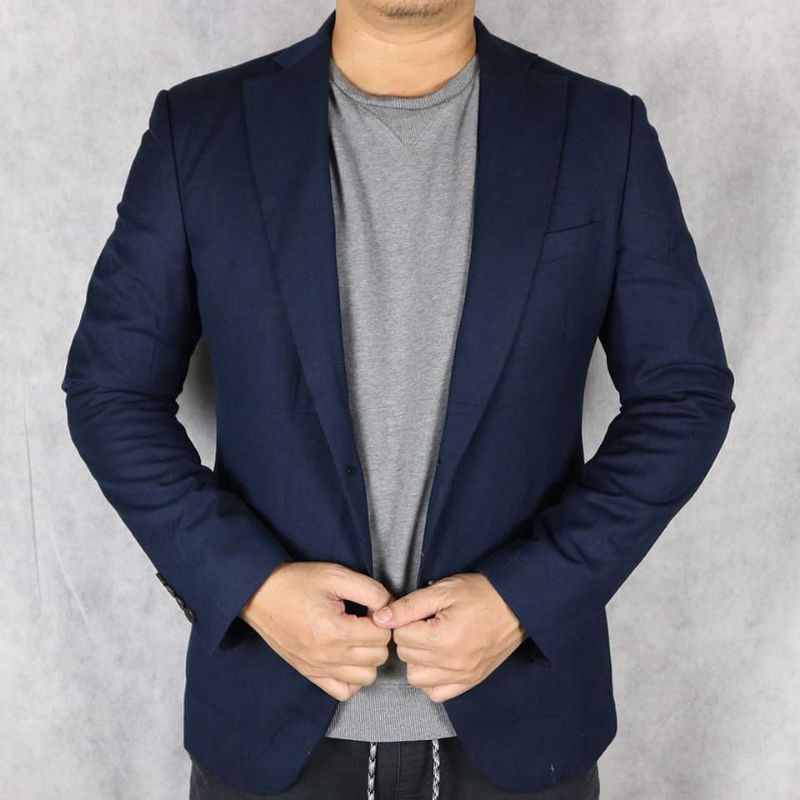 Paket 2 thrift JAS/BLAZER size L, LD 104 brand SE0UL K0REA+HEATEN