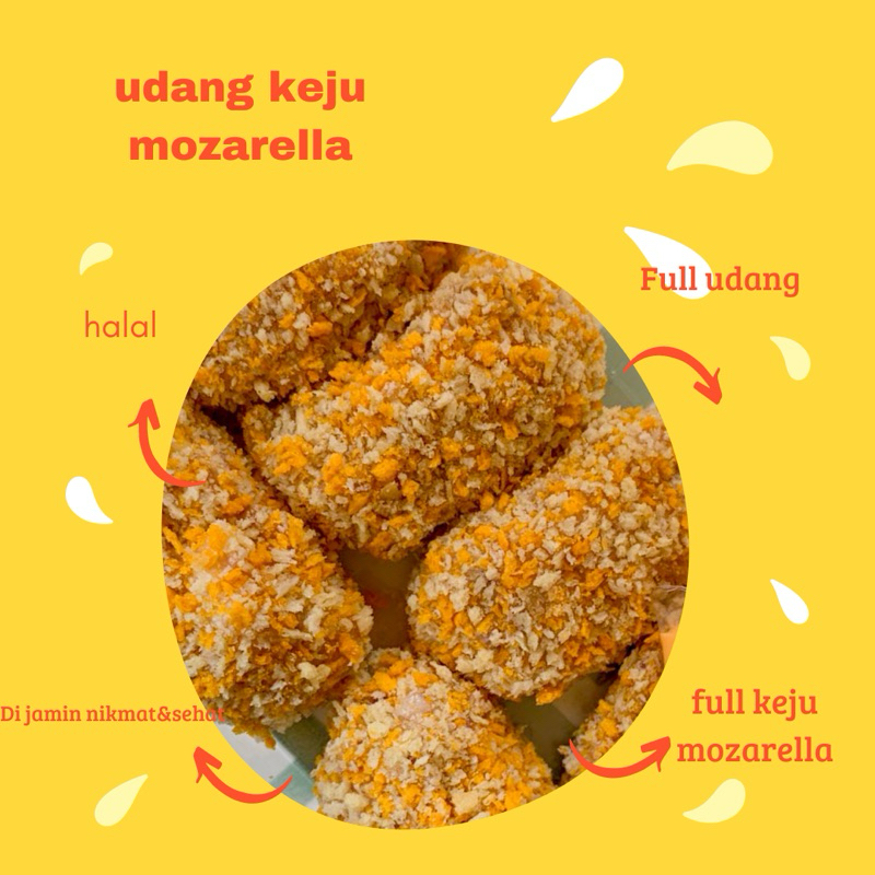 

udang keju mozarella