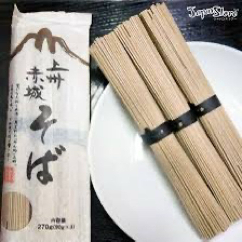 

JOSHU AKAGI SOBA / AKAGI SOBA 270 GRAM - MIE KERING / MIE KENYAL / MIE SOBA / CHA SOBA KHAS JEPANG