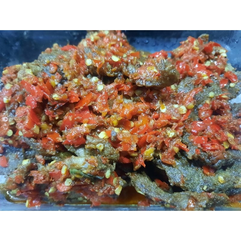 

dendeng balado basah