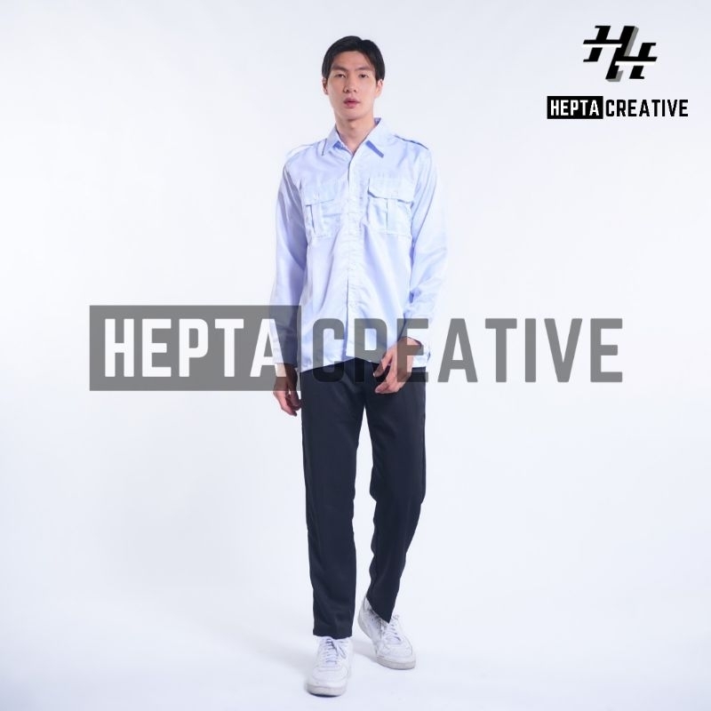 OOTD BAJU DINAS ASN KEMEJA PDH PUTIH PRIA ATASAN SERAGAM PNS TERBAIK OOTD
