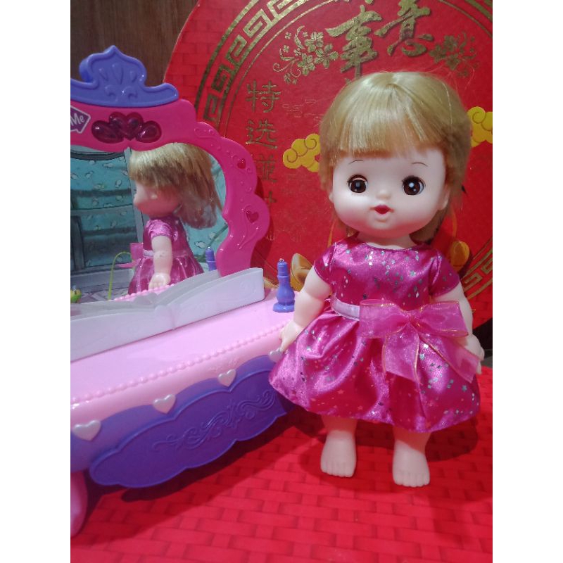 preloved boneka mellchan original pilotink