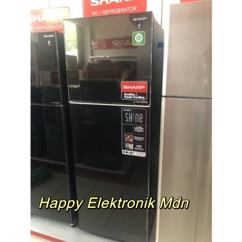 KULKAS SHARP 2 PINTU INVERTER SHARP SJ-456GI-MK SHARP 352 Liter SHARP KULKAS JUMBO SHARP SJ456GI SHA