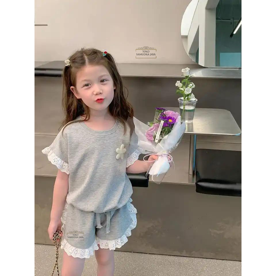SETELAN BAJU ANAK PEREMPUAN 1-5 TAHUN SET BAJU SANTAI