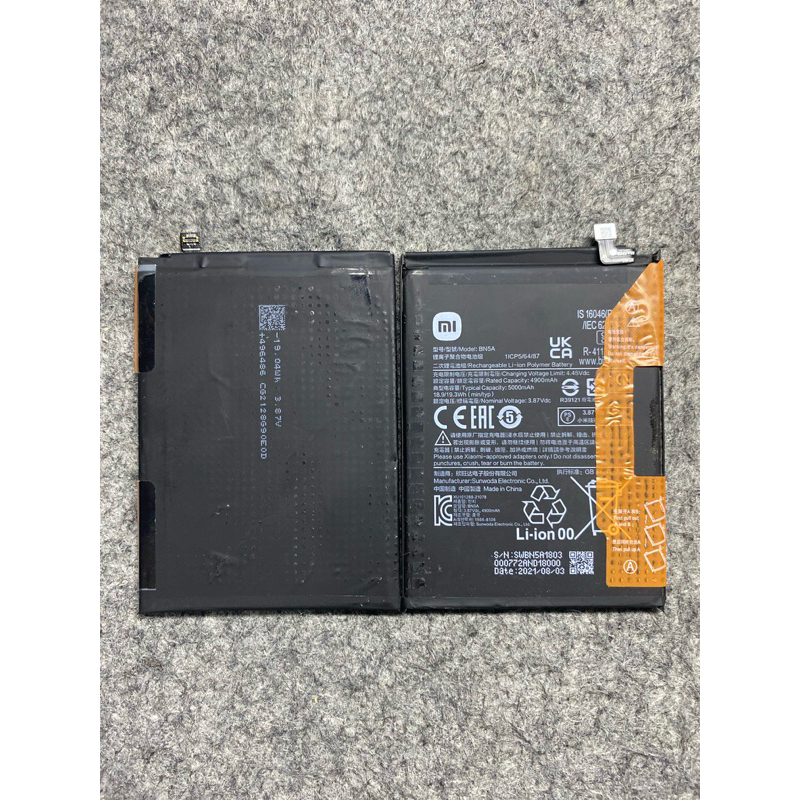 BATERAI BATRE BATERAY BATTERY BN5A XIAOMI REDMI 10 4G 2021 2022 / NOTE 10 5G / POCO M3 PRO 5G ORIGIN