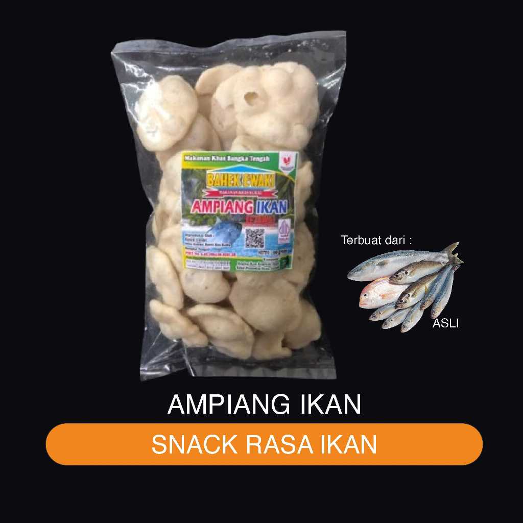 

AMPIANG IKAN/ ASLI BANGKA BELITUNG 100gr