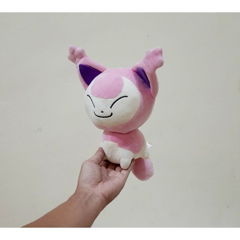 Boneka Pokemon Unik Skitty Original Size 25 cm/ Boneka Pokemon/ Pokemon unik
